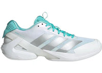 adidas Adizero Ubersonic Cloud White Silver Metallic Mint Ton (Women's)