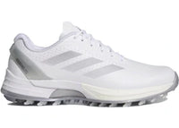 adidas Adizero ZG Spikeless Golf Cloud White Silver Metallic (Women's)