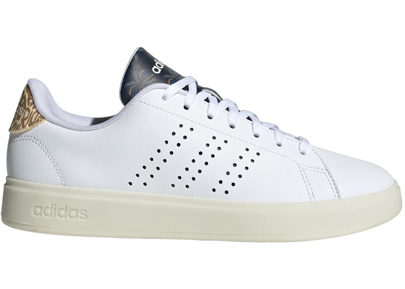 adidas Advantage 2.0 Cloud White Night Indigo Off White (Women's) - vue 360