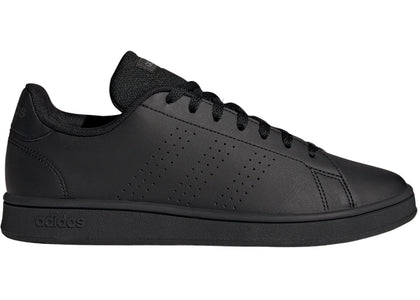 adidas Advantage Base Court Lifestyle Core Black Grey - authentic adidas sneakers