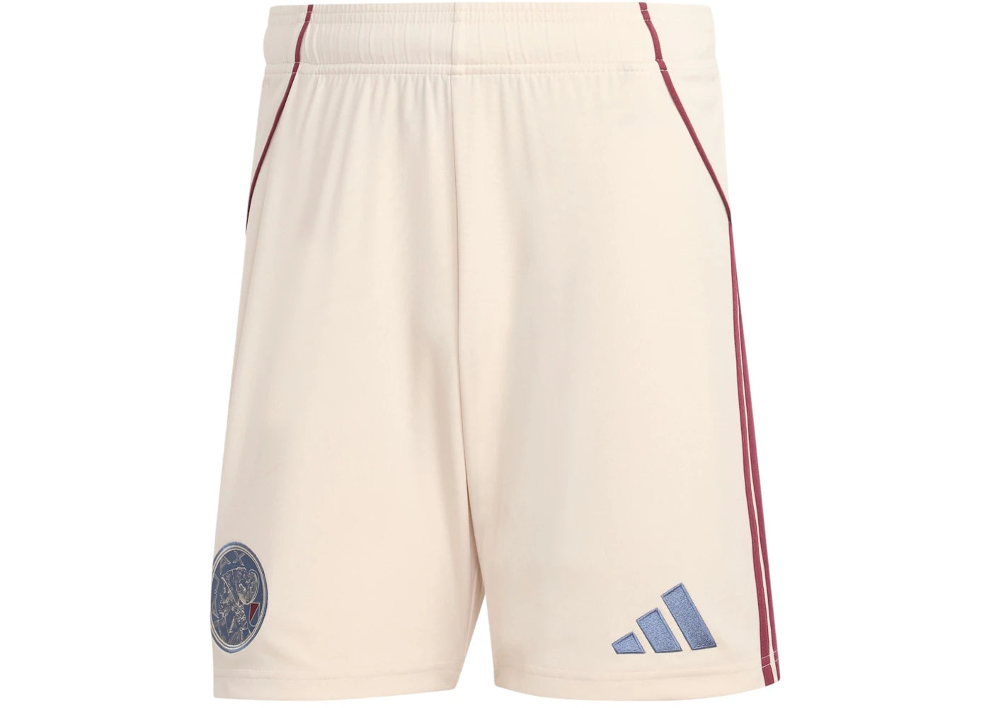 adidas Ajax Amsterdam 25/26 Third Shorts Halo Ivory - vue secondaire A