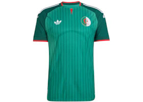 adidas Algeria 26 Away Authentic Jersey Court Green - authentic adidas apparel