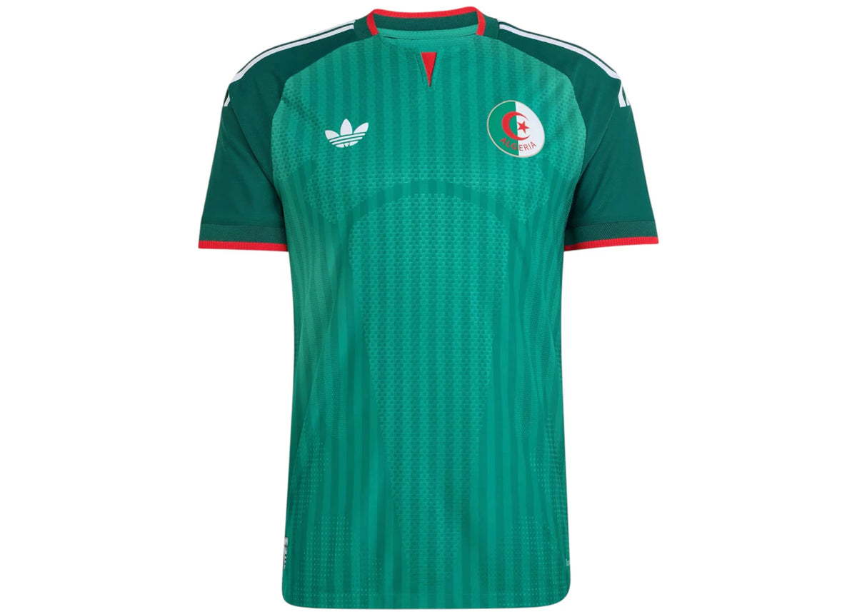adidas Algeria 26 Away Authentic Jersey Court Green - vue 360
