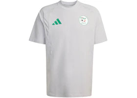 adidas Algeria Tiro Tech T-Shirt Team Light Grey - authentic adidas apparel