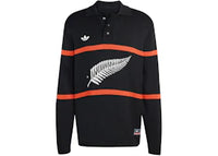adidas & All Blacks Knitted Polo Black Black