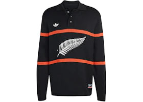 adidas & All Blacks Knitted Polo Black Black