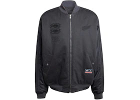 adidas & All Blacks Reversible Team Bomber Jacket Black Carbon