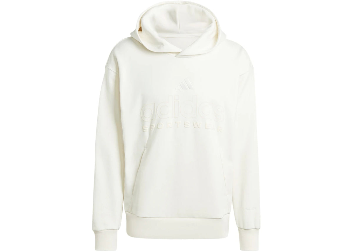 adidas All Szn Fleece Graphic Hoodie Off White - vue secondaire A