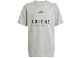 adidas All Szn Graphic Tee Medium Grey Heather/Black - vue 360