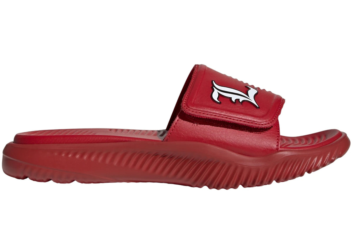 adidas Alphabounce Slide 2.0 Louisville Team Power Red Core Black - vue 360