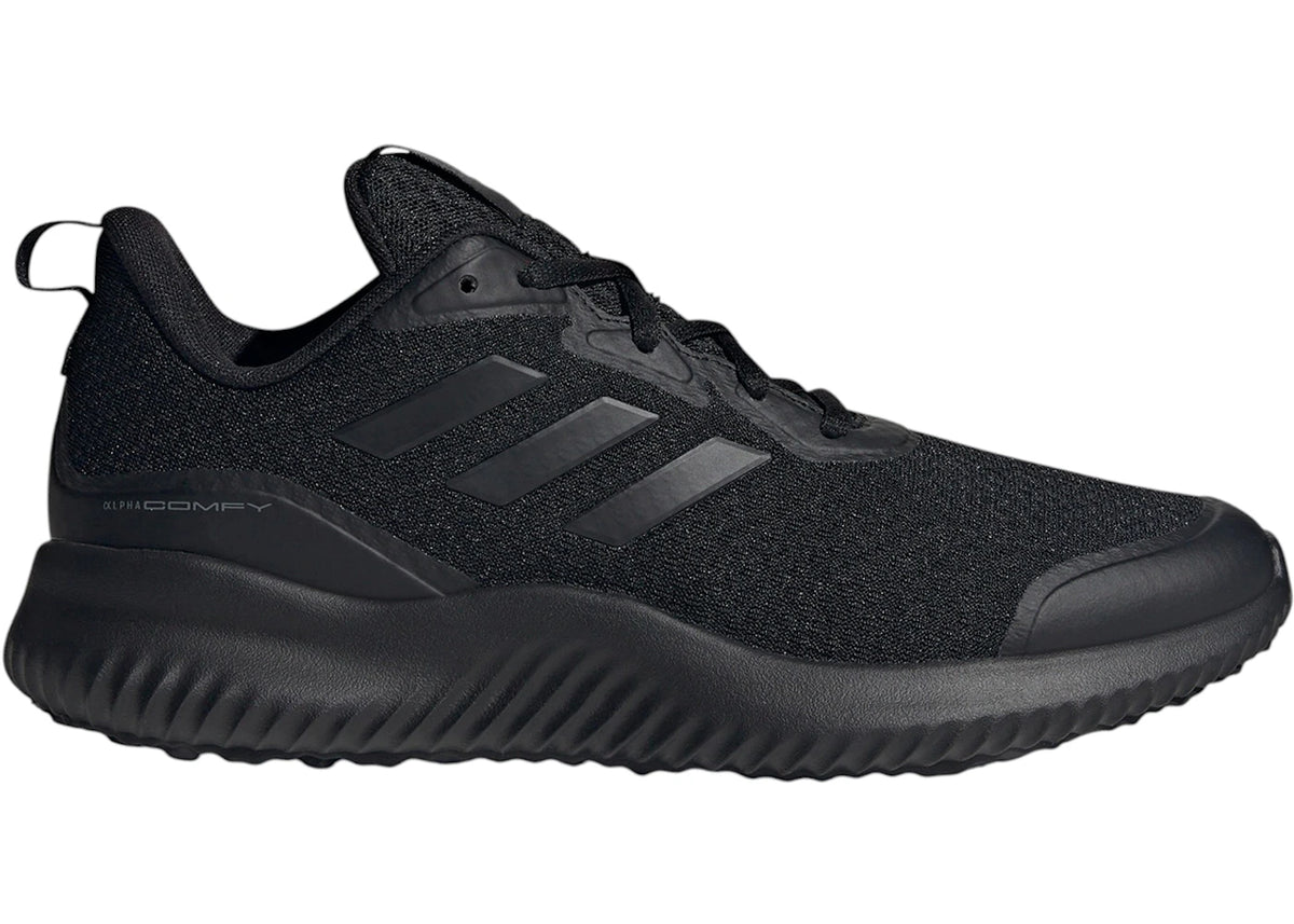 adidas Alphacomfy Triple Black - vue secondaire A
