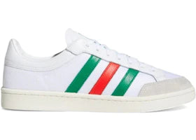 adidas Americana Low White Green Scarlet - vue 360