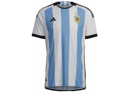 adidas Argentina 2022 Authentic Home Jersey White/Light Blue - apparel view 2