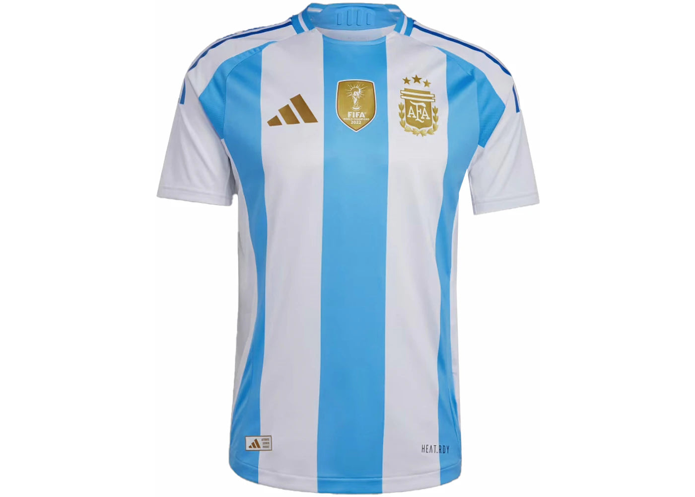 adidas Argentina 2024 Home Authentic Jersey White/Blue Burst - vue secondaire A