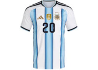 adidas Argentina 2026 Home Authentic Jersey White Icey Blue
