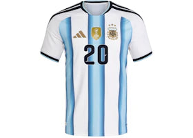 adidas Argentina 2026 Home Authentic Jersey White Icey Blue