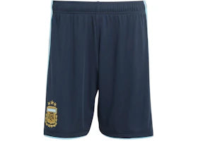 adidas Argentina 2026 Home Shorts Night Navy Icey Blue - authentic adidas apparel