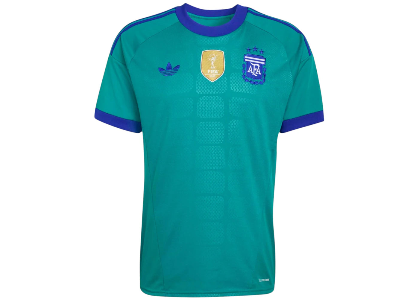 adidas Argentina 26 Away Goalkeeper Jersey Pure Teal - vue 360