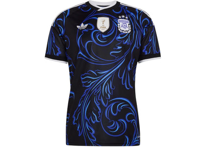 adidas Argentina 26 Away Jersey Black/Lucid Blue/Blue Burst - apparel view 2