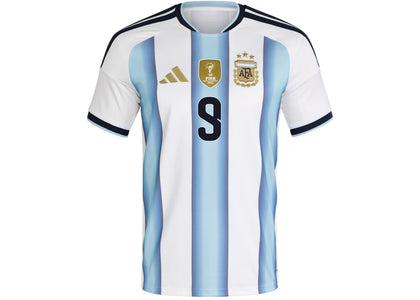 adidas Argentina 26 Home Alvarez Jersey White/Icey Blue/Soccr-Arq-Sax - apparel view 2