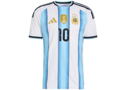 adidas Argentina 26 Home Authentic Messi Jersey White/Icey Blue/Light Blue - authentic adidas apparel