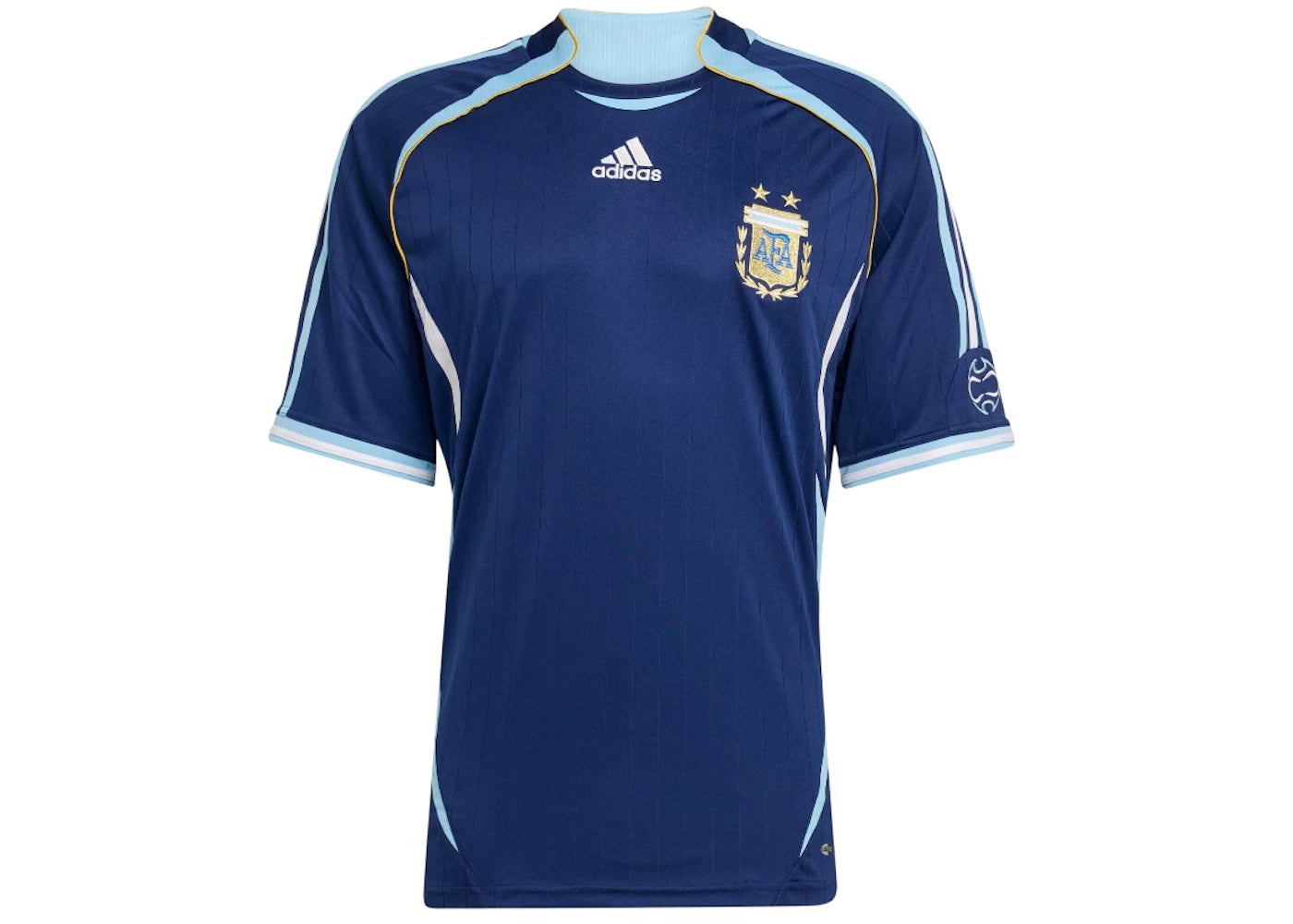 adidas Argentina Away 2006 Jersey Dark Blue - vue secondaire A