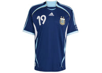 adidas Argentina Away 2006 Messi Jersey Dark Blue