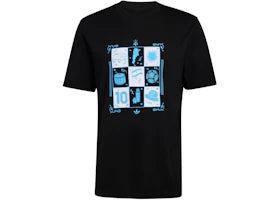 adidas Argentina Away T-Shirt Black