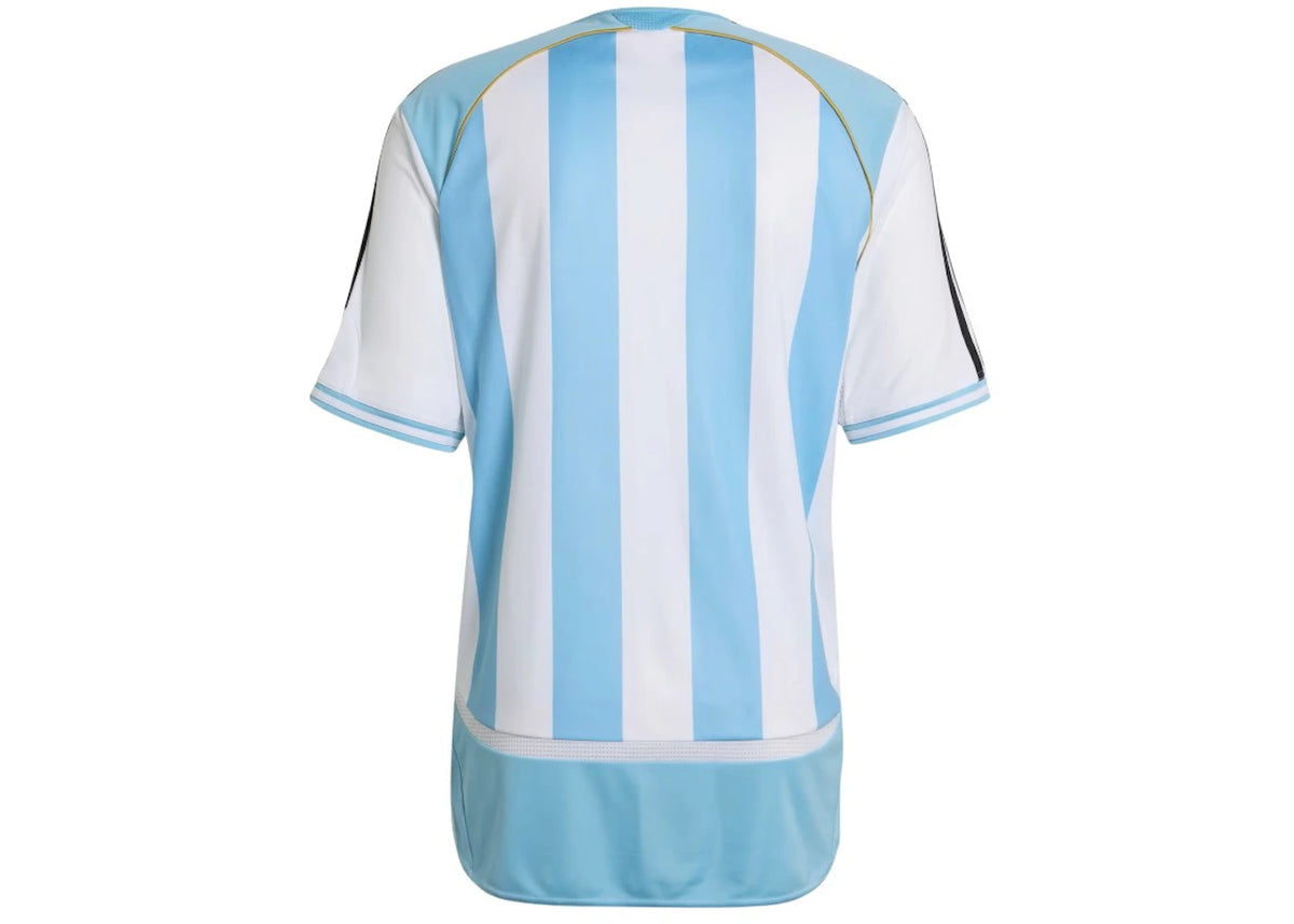 adidas Argentina Home 2006 Jersey White/Clear Blue - vue secondaire B