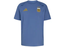 adidas Argentina Tiro Travel Tee Crew Blue - authentic adidas product