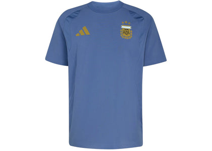 adidas Argentina Tiro Travel Tee Crew Blue - authentic adidas product