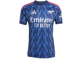 adidas Arsenal 25/26 Away Jersey Night Indigo Grey Two - vue 360