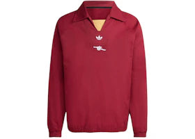 adidas Arsenal Terrace Icons Drill Sweatshirt Team Coll Burgundy