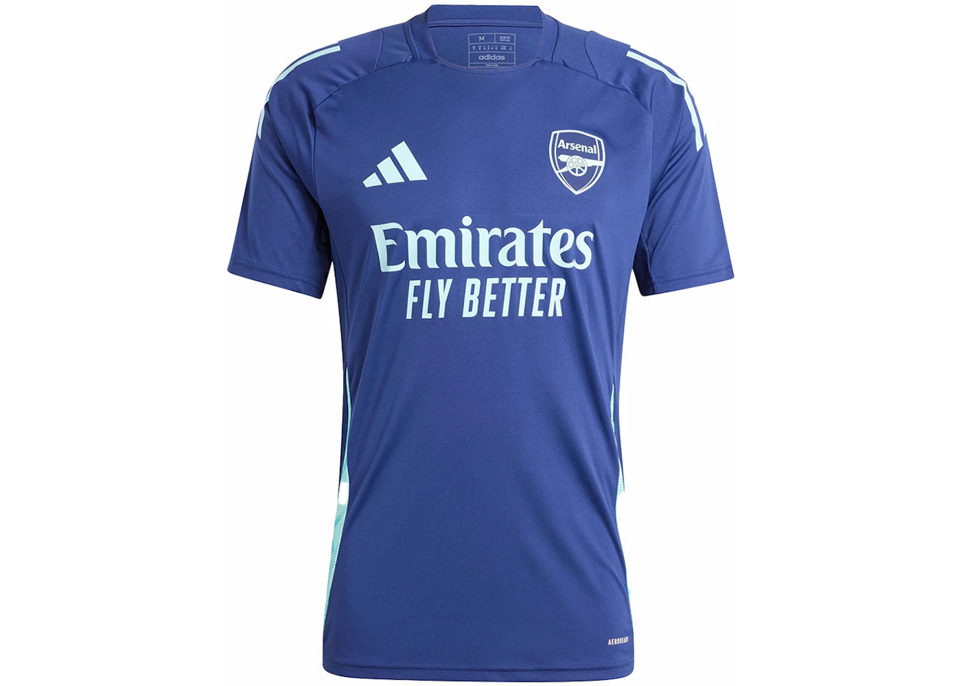 adidas Arsenal Tiro 24 Training Jersey Night Sky - vue secondaire A