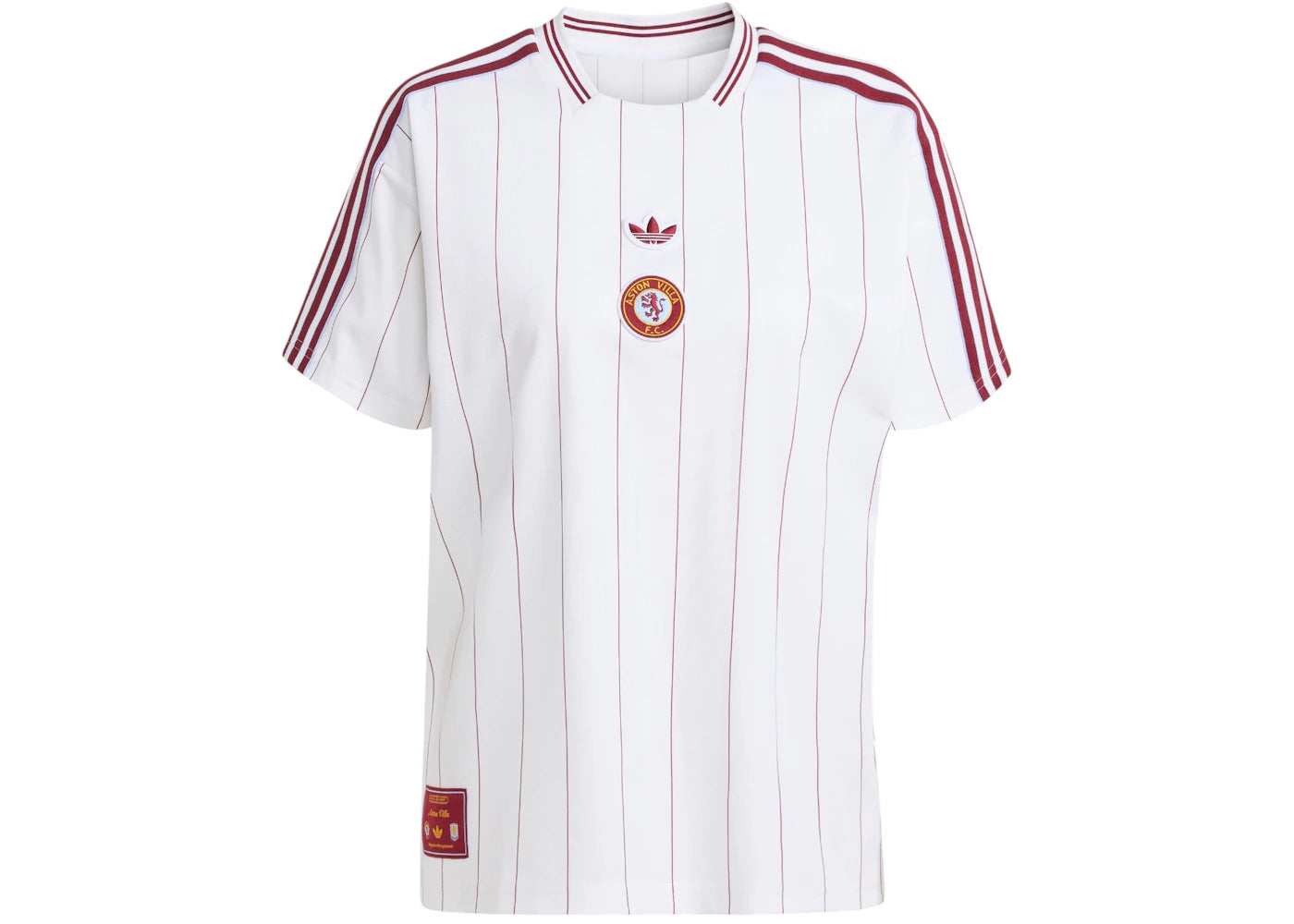 adidas Aston Villa FC Terrace Icons Jersey White - vue secondaire A