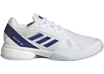 adidas Avaluxe White Dark Blue (Women's) - authentic adidas sneakers