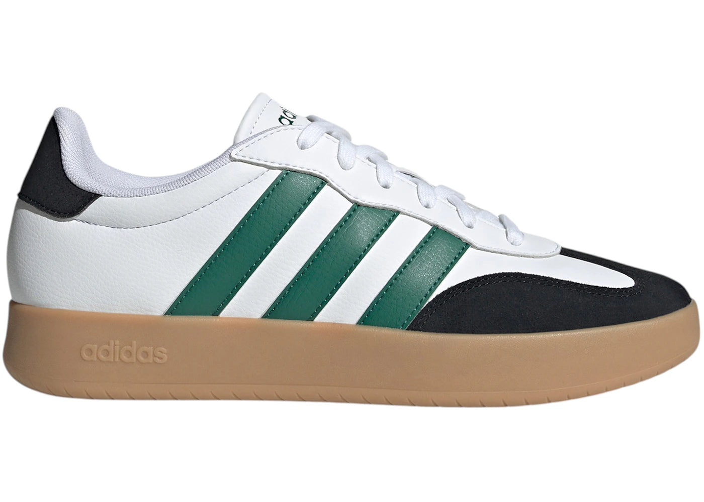 adidas Barreda Cloud White Green Black - vue 360