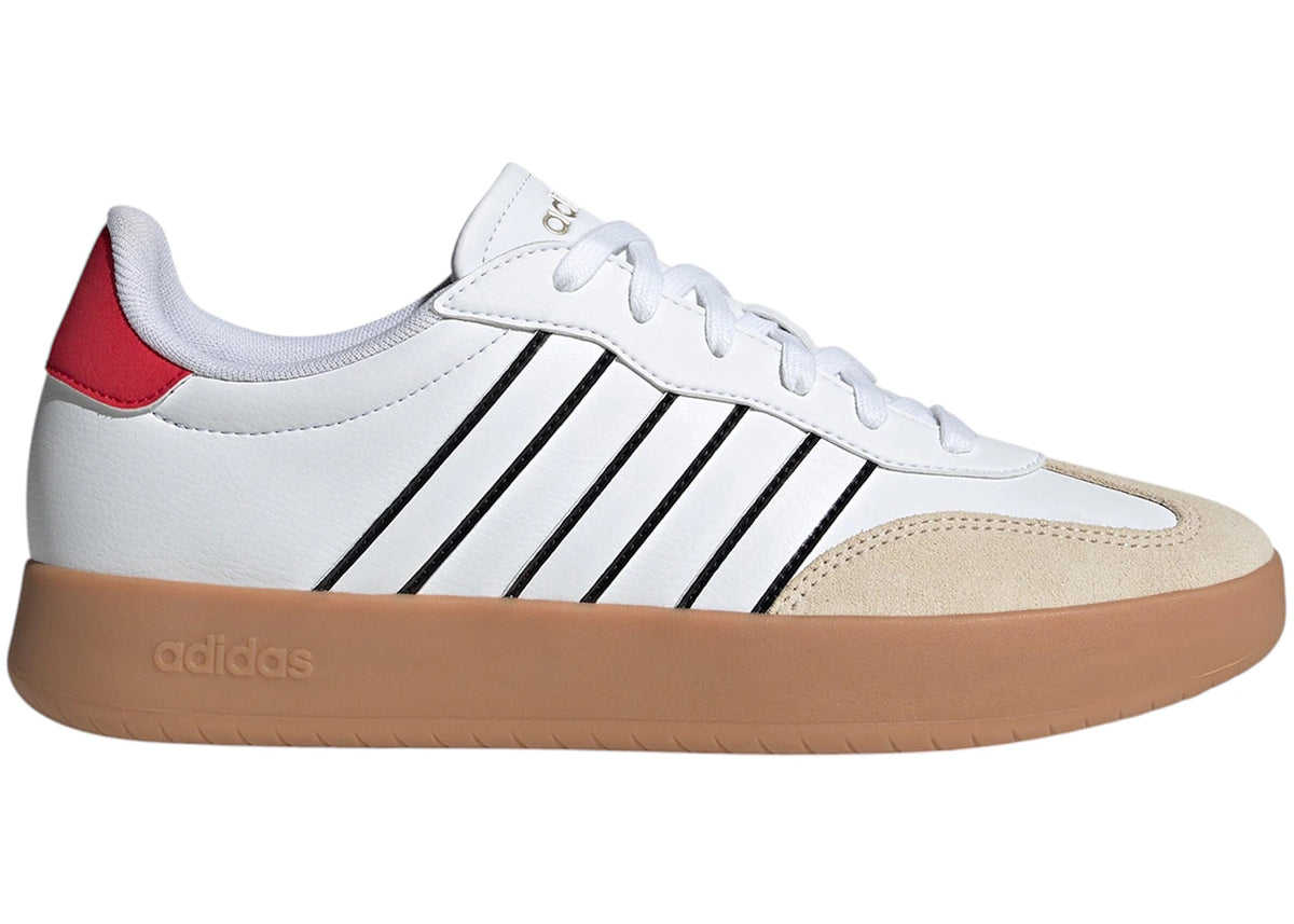 adidas Barreda Cloud White Pure Ruby - vue 360