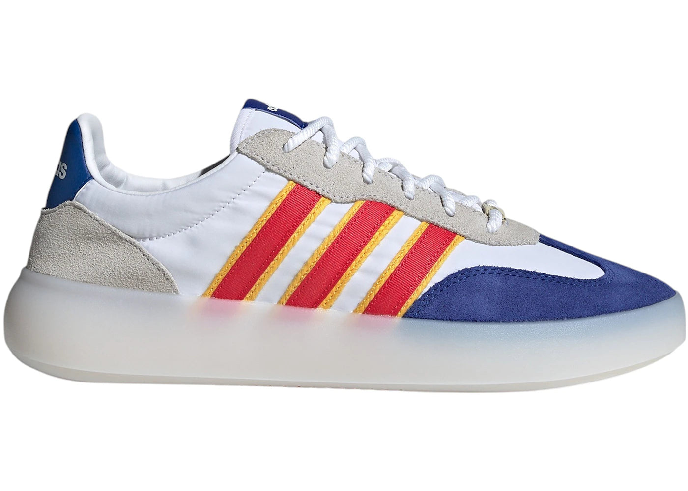 adidas Barreda Decode Cloud White Pure Ruby Royal Blue - vue secondaire A