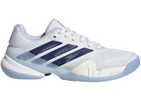 adidas Barricade 14 White Cyber Metallic Dark Blue (Women's)
