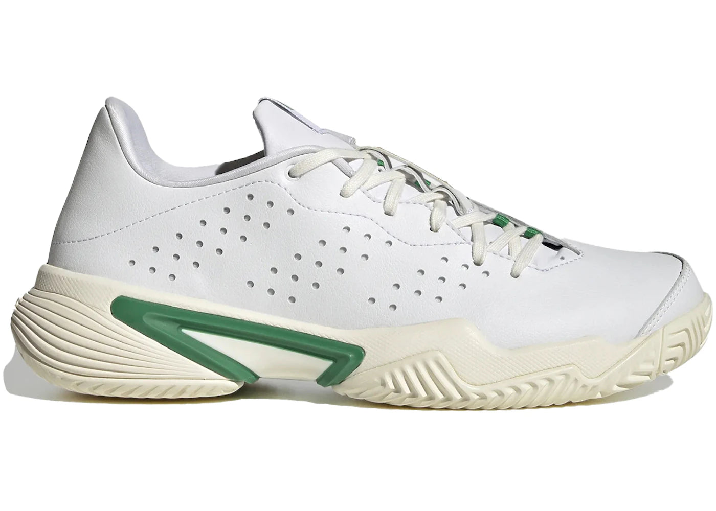 adidas Barricade Stanniversary White Green - vue secondaire A