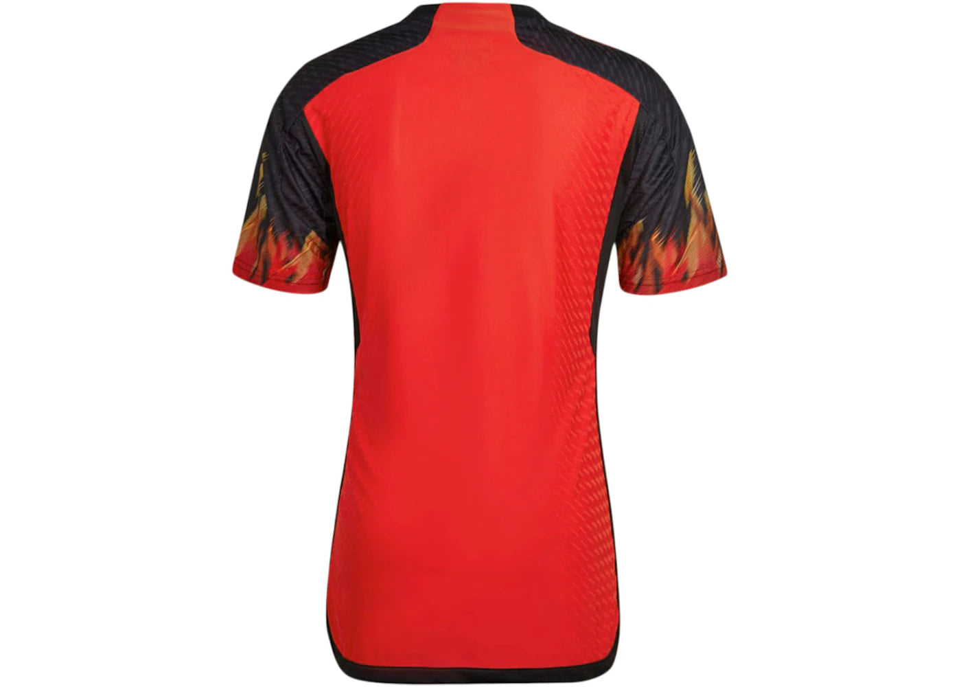 adidas Belgium 2022 Authentic Home Jersey Red - vue secondaire A