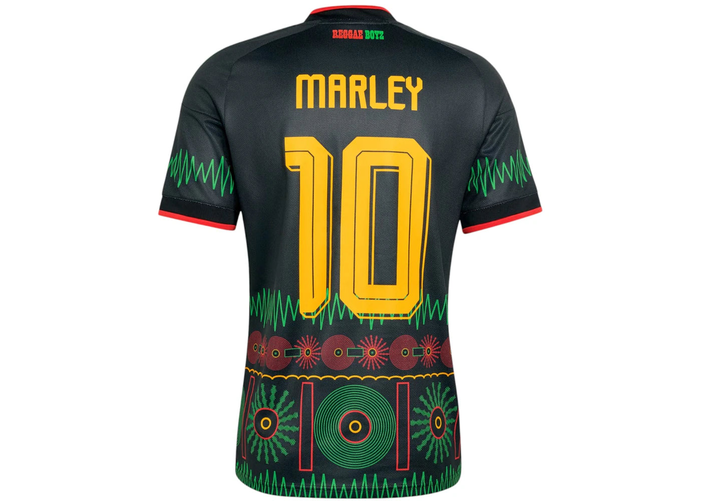 adidas Bob Marley Jamaica 2026 Away Jersey Black - vue secondaire A
