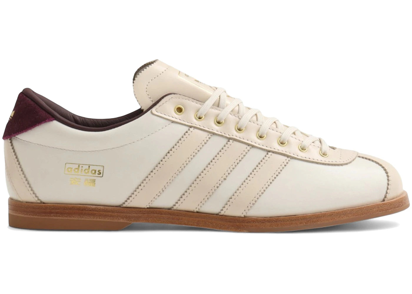 adidas Bowling Shoe Anfu Cream Tan - vue 360