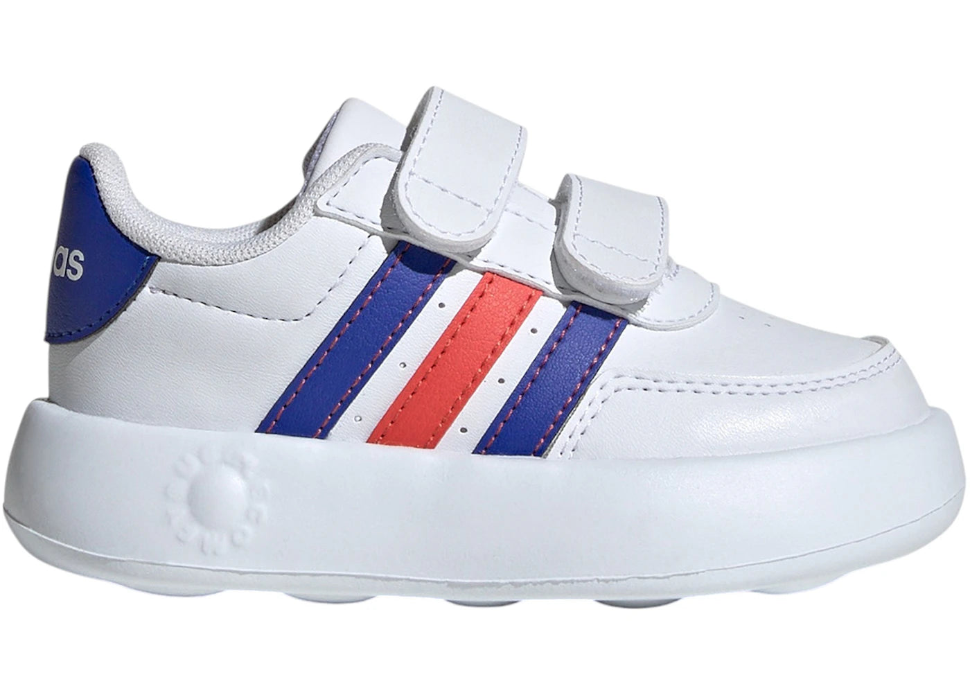 adidas Breaknet 2.0 Cloud White Lucid Blue Bright Red (TD) - vue secondaire A
