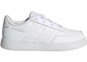 adidas Breaknet Lifestyle Court Cloud White Grey One (GS) - authentic adidas sneakers