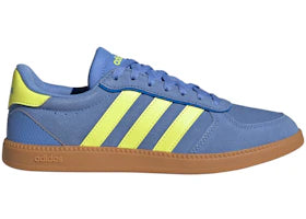 adidas Breaknet Sleek Blue Fusion Hi-Res Yellow Gum (Women's) - vue 360