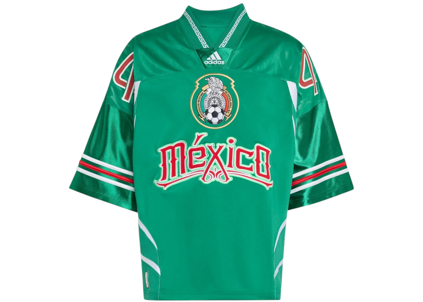 adidas Bringbacks Remixed Mexico Jersey (Asia Sizing) Bold Green - vue 360