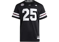 adidas Bulldogs Premier Strategy Jersey Mississippi State Black