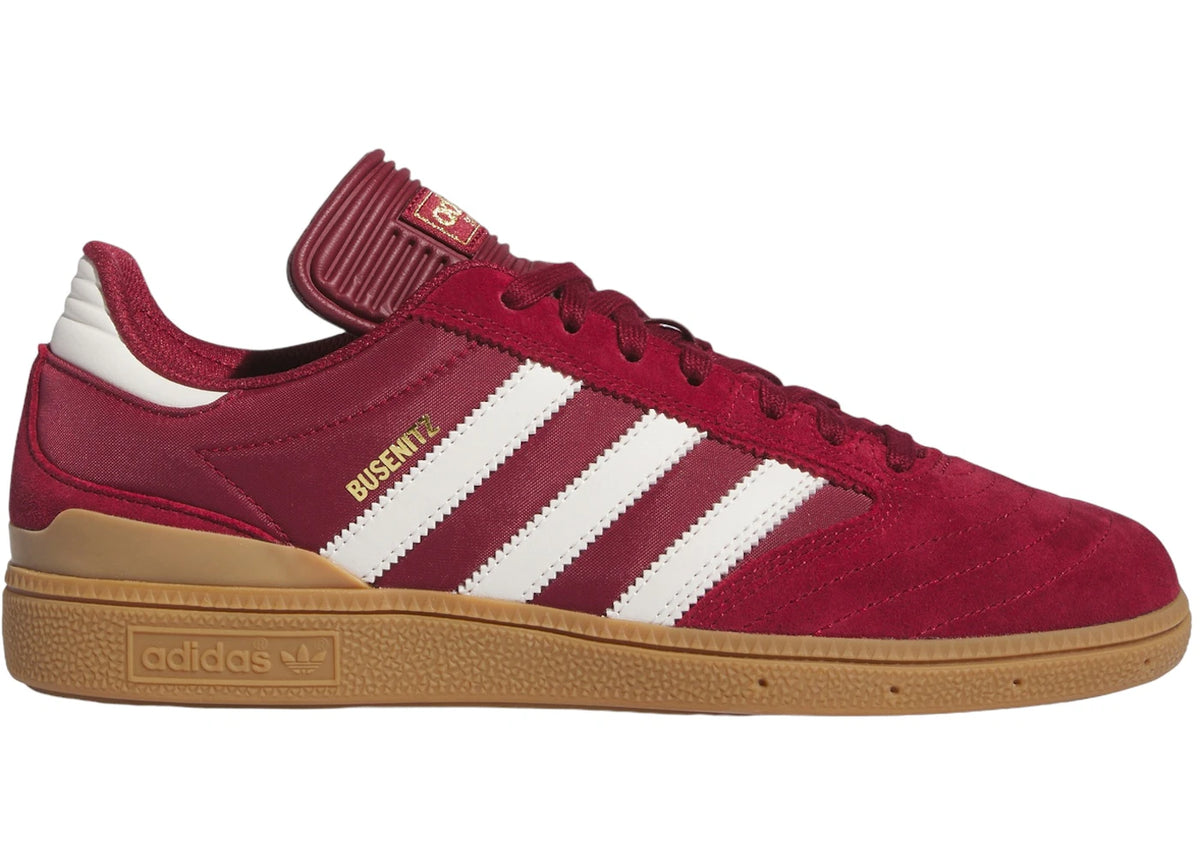 adidas Busenitz Collegiate Burgundy Chalk White Gold Metallic - vue secondaire A